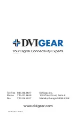 Preview for 10 page of DVIGear DVI-7360 User Manual