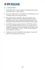 Preview for 15 page of DVIGear DVI-7365 User Manual