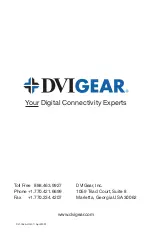 Preview for 18 page of DVIGear DVI-7365 User Manual