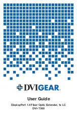 DVIGear DVI-7380 User Manual preview