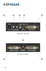 Предварительный просмотр 2 страницы DVIGear DVI-7440 Quick Start Manual