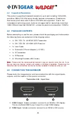 Предварительный просмотр 7 страницы DVIGear WILDCAT DVI-7570 User Manual