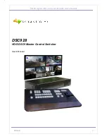 Предварительный просмотр 1 страницы DVLab DSC928 User Manual