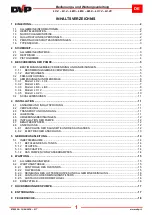 Preview for 24 page of DVP LB.5 Operating And Maintenance Instructions Manual