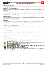 Предварительный просмотр 27 страницы DVP LB.5 Operating And Maintenance Instructions Manual