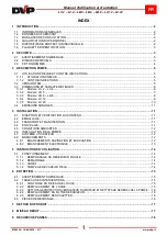 Preview for 68 page of DVP LB.5 Operating And Maintenance Instructions Manual