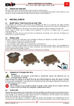 Preview for 78 page of DVP LB.5 Operating And Maintenance Instructions Manual