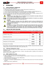 Preview for 82 page of DVP LB.5 Operating And Maintenance Instructions Manual