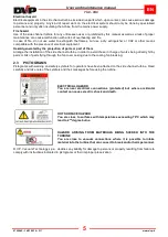 Preview for 6 page of DVP TDC 150 Operating And Maintenance Instructions Manual