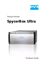 Предварительный просмотр 1 страницы DVS SpycerBox Ultra Hardware Manual