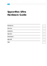 Предварительный просмотр 3 страницы DVS SpycerBox Ultra Hardware Manual