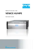 Предварительный просмотр 1 страницы DVS VENICE 4U/HPE Hardware Manual