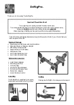 Preview for 1 page of DVTEC DvRigPro Manual