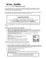 Preview for 1 page of DVTEC EngRig Manual