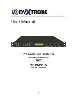 DVTECH Solution VP-602HHTU User Manual preview