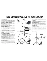 Preview for 1 page of Dw Drums DW 9502LB Owner'S Manual