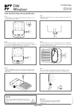 Предварительный просмотр 3 страницы DW Windsor Sabre 1 Installation Instructions