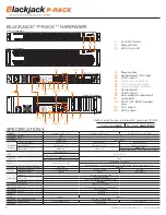 Предварительный просмотр 2 страницы DW Blackjack P-Rack DW-BJP1U Quick Start Manual