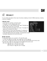 Предварительный просмотр 21 страницы DW DWC-C261T Manual