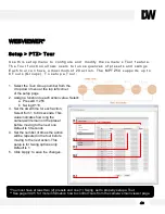 Предварительный просмотр 46 страницы DW DWC-MPTZ5X Manual