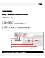 Предварительный просмотр 64 страницы DW DWC-MPTZ5X Manual