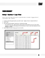 Preview for 48 page of DW MEGApix DWC-MB721M4TIR Manual