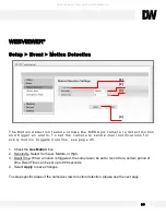 Предварительный просмотр 30 страницы DW Megapix DWC-MB721M84IR Manual
