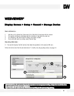 Предварительный просмотр 43 страницы DW MEGAPIX DWC-MC421D Manual