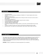 Preview for 2 page of DW megaPix DWC-MV950TIR User Manual