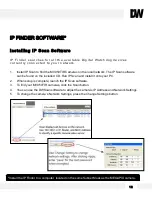 Preview for 12 page of DW megaPix DWC-MV950TIR User Manual