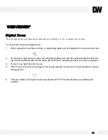 Preview for 18 page of DW megaPix DWC-MV950TIR User Manual