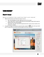 Preview for 20 page of DW megaPix DWC-MV950TIR User Manual