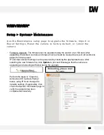 Preview for 28 page of DW megaPix DWC-MV950TIR User Manual