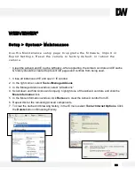 Preview for 30 page of DW megaPix DWC-MV950TIR User Manual