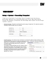 Preview for 34 page of DW megaPix DWC-MV950TIR User Manual