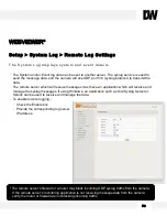 Preview for 56 page of DW megaPix DWC-MV950TIR User Manual