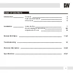 Предварительный просмотр 3 страницы DW PIXIM DWC-C235T User Manual