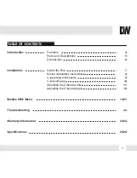 Preview for 3 page of DW PowerPix DWC-D3361WTIR Instruction Manual