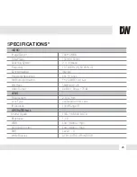 Preview for 25 page of DW PowerPix DWC-D3361WTIR Instruction Manual