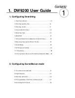 Preview for 11 page of DW -Pro 9200 Series Operation Instructions Manual