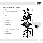 Предварительный просмотр 5 страницы DW Snapit DWC-V4363DB Manual