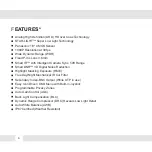 Preview for 4 page of DW STAR-LIGHT AHD DWC-V7753WTIR Manual