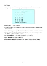 Preview for 21 page of DW STAR-LIGHT HDCOAX DWC-PTZ220X User Manual