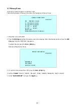 Preview for 22 page of DW STAR-LIGHT HDCOAX DWC-PTZ220X User Manual