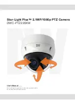 DW Star-Light Plus DWC-PTZ220XW User Manual предпросмотр