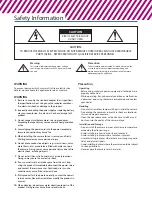 Preview for 2 page of DW Star-Light Plus DWC-PTZ220XW User Manual