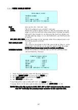 Preview for 27 page of DW Star-Light Plus DWC-PTZ220XW User Manual