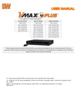 DW VMAX ip PLUS DW-VP1212T8P User Manual предпросмотр