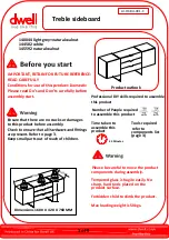 Preview for 1 page of Dwell 140044 Assembly Manual