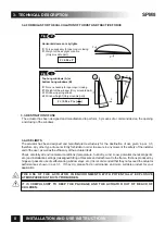 Preview for 8 page of DWS 0P5366 Installation And Use Instructions Manual